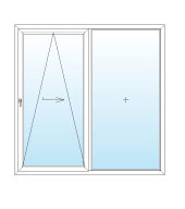 Tilt-and-sliding window